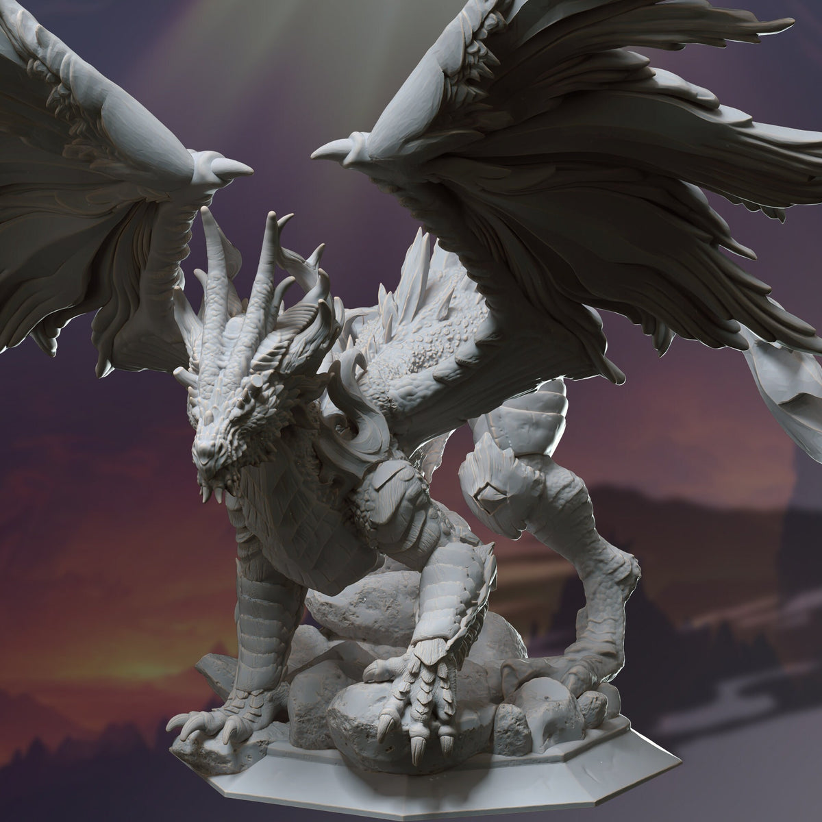 Skildanir / Bone Dragon / wyvern / Dracolich / DnD hotsell / Pathfinder / DM Stash / 3D Print / 4K Mini / TableTop Miniature / 32mm