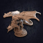 Grydynth / Dragon / Dwarf / Mount / Dragon trappers lodge / Monster / Pathfinder / DnD / GM Stash / 3D Print / 4K Mini / TableTop Miniature