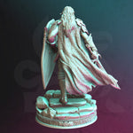 Yinsylim / Elf / Warrior / Paladin / DnD / GM Stash / 3D Print / 4K Mini / TableTop Miniature / 32mm / 75mm