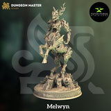 Melwyn / Fairy / Driad / Fey / Fae / Ent / Pathfinder / DnD / DM Stash / 3D Print / 4K Mini / TableTop Miniature / 32mm / 75mm