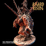 Stone Troll Idol / Troll / Monster / Pathfinder / DnD / D&D / Asgard Rising / 3D Print / 4K Mini / TableTop Miniature / RPG