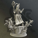 Renmaeth / Nature  / Godess / Creator / Aasimar / Hero / DnD / Pathfinder / DM Stash / 3D Print / 4K Mini / TableTop Miniature / 32mm / 75mm