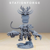 Orkaz Grand Nutta / Mech Infantry / Orkaz / Orc / Robot / Sci Fi / Space / Table Top / Station Forge / 3D Print / 4K Mini / Wargaming