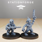 Orkaz Goblins / Goblins / Orkaz / Orc / Infantry / Sci Fi / Space / Table Top / Station Forge / 3D Print / 4K Mini / Wargaming