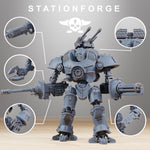 Scavenger Defender MK2 / Guard / Mech / Imperial / Robot / Infantry / Sci Fi / Space / Table Top / Station Forge / 3D Print / Wargaming