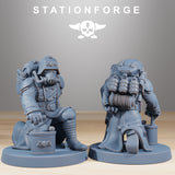 GrimGuard Acolytes / Soldier / Acolyte / Imperial / Infantry / Sci Fi / Space / Table Top / Station Forge / 3D Print / 4K Mini / Wargaming