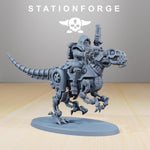 Scavenger Riders / Scavs / Chaos / Scavenger / Mounted / Robot / Sci Fi / Space / Table Top / Station Forge / 3D Print / 4K Mini / Wargaming