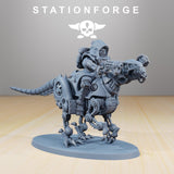 Scavenger Riders / Scavs / Chaos / Scavenger / Mounted / Robot / Sci Fi / Space / Table Top / Station Forge / 3D Print / 4K Mini / Wargaming