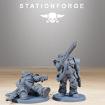 Socratis Exterminator / Commando / Marine / Knight / Infantry / Sci Fi / Space / Table Top / Station Forge / 3D Print /4K Mini/Wargaming