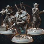 Mana Goblins / Goblins / Spellcaster / Loot / Mana / Pathfinder / DnD / DM Stash / 3D Print / 4K Mini / TableTop Miniature / 32mm / 75mm