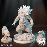 Fire starter / Pokemon / Kaijumon / Cyndaquil / Quilava / Typhlosion / DnD / Monster / Miniature / 3D Print / 4K Mini / TableTop Miniature