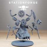 Scavenger Cultist Leader / Leader / Machine / Cultist / Scavenger / Sci Fi / Space / Table Top / Station Forge / 3D Print / Wargaming